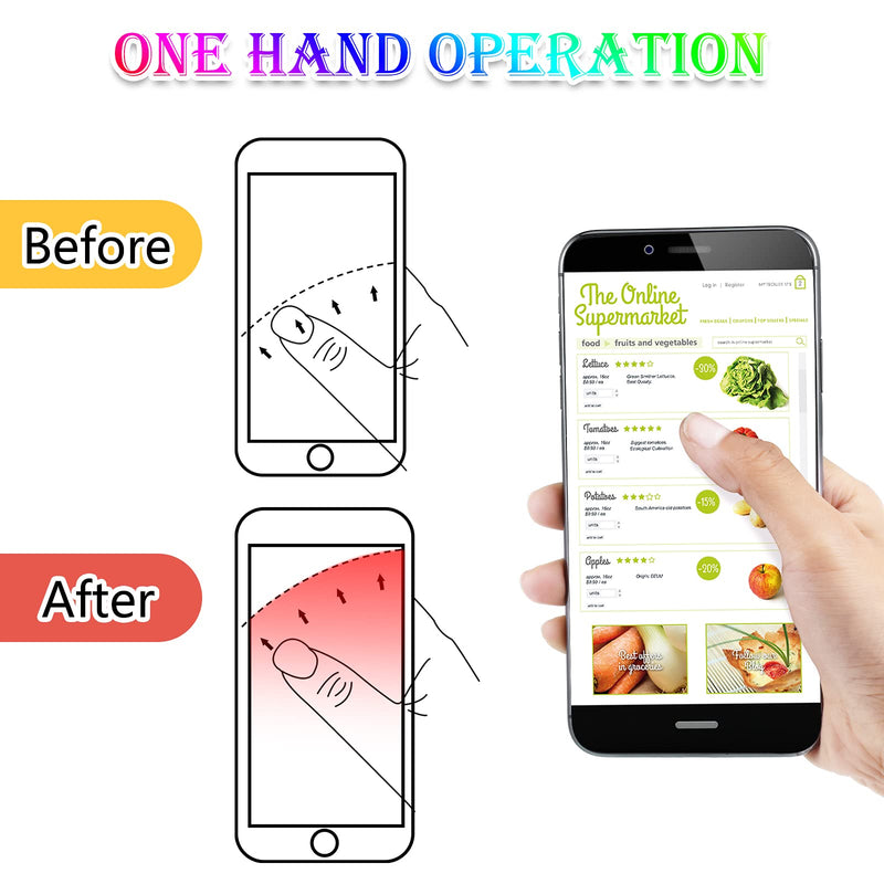 9 Pieces Phone Grip Holder Colorful Collapsible Phone Holder Self-Adhesive Sublimation Phone Holders for Smartphone and Tablets (Mandala Flower) Mandala Flower