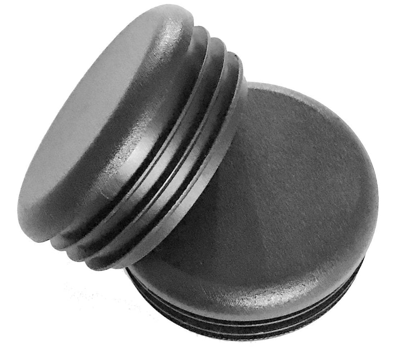 (Pack of 10) 2" Round Cap Plugs (14-20 Gauge 1.84"-1.93" ID) Fencing Post Tubing Plugs, 2 Inch End Caps - Steel Furniture/Chair Leg Pipe Tube Inserts | Fitness Eqpt End Caps | by SBD