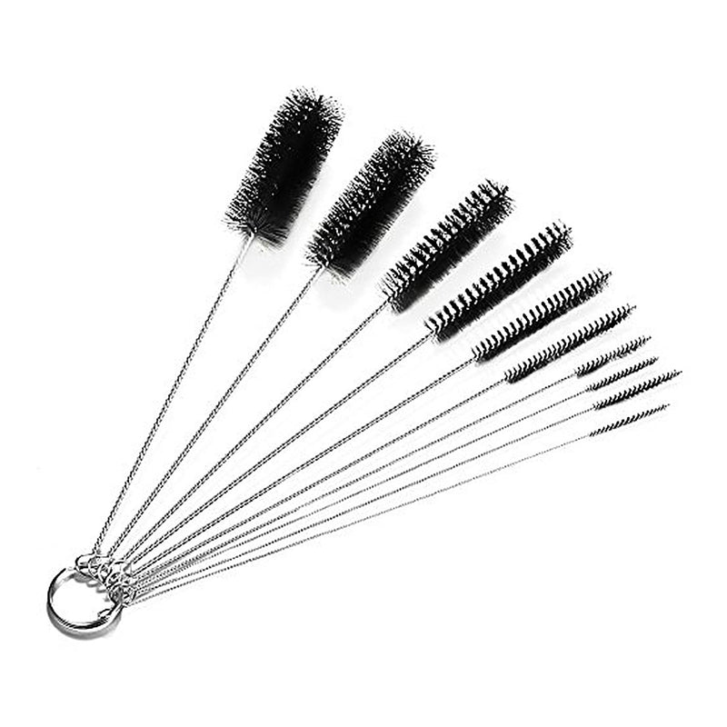 eBoot 8.2 Inch Nylon Tube Brush Pipe Cleaning Brushes with Packing Box, Set of 10