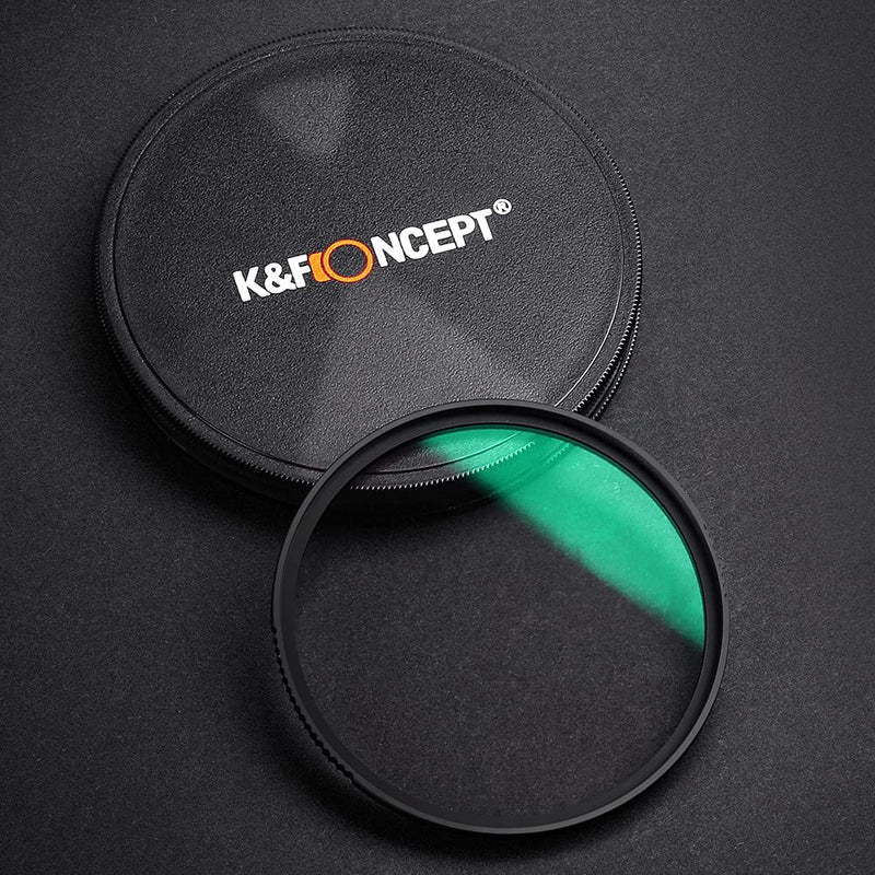 [AUSTRALIA] - K&F Concept 58mm Black Diffusion 1/2 Filter with 28 Multi-Layer Coatings Cinematic Dream Effect Filter Waterproof for Camera Lens 