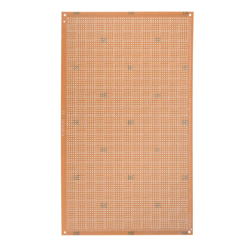 uxcell 18x30cm Single Sided Universal Paper Printed Circuit Board for DIY Soldering Brown 2pcs