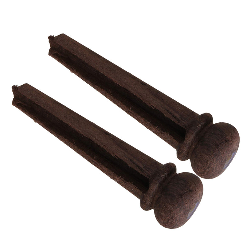 Yibuy Guitar Rosewood Bridge Pins For Acoustic Guitar