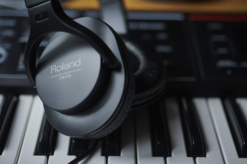 Roland Rh-5 Headphones for Everyday Music Making And Audio Playback Electronic Instrument Headphones