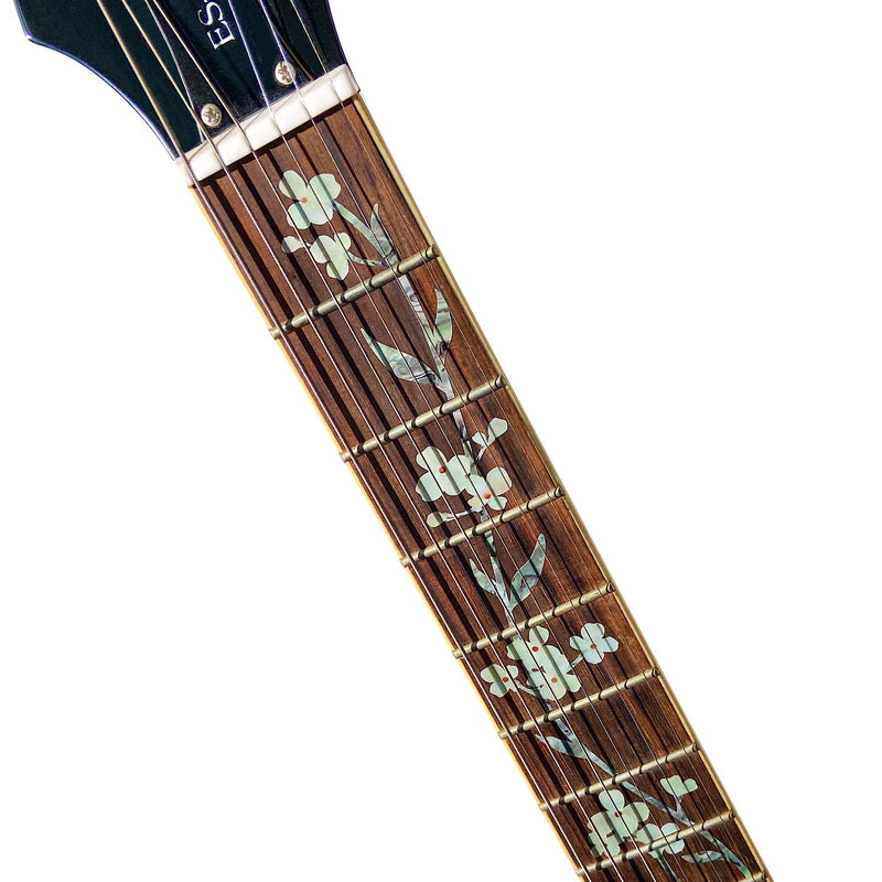 Inlay Sticker Fret Markers for Guitars - Tree Of Life w/Hummingbird, FT-055TL-HM Guitar