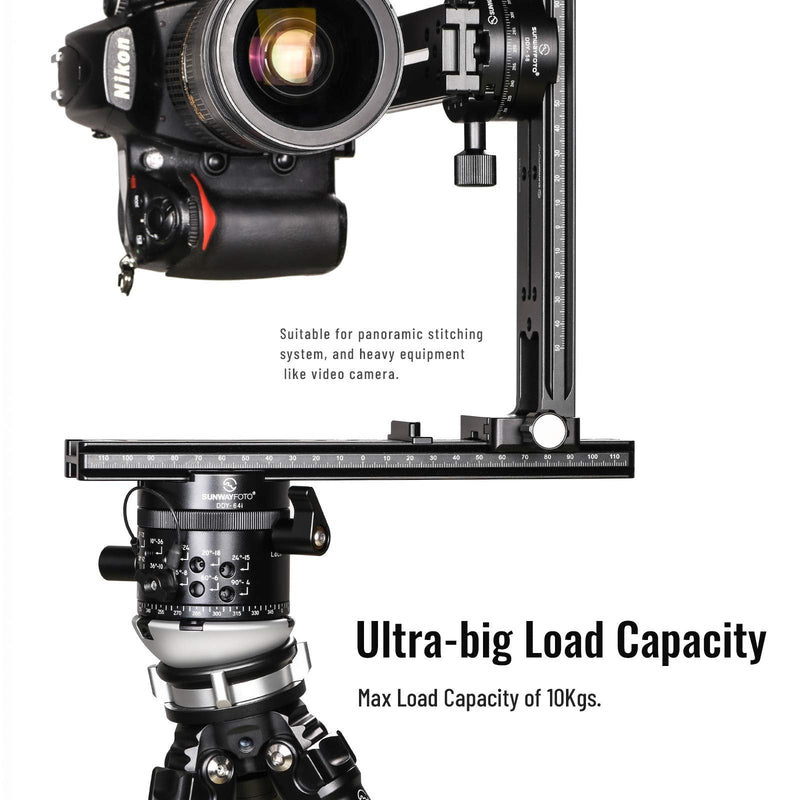 SUNWAYFOTO DYH-68 Leveling Base Tripod Head 22 lbs Load Capacity