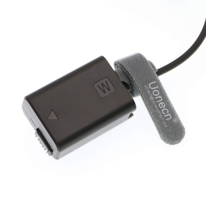 Uonecn Dummy Battery A7 to D-tap Cable for Sony a7s a7s a7ii a3000 a5000 a5100 a6000 a6300 a7sii for Sony camera
