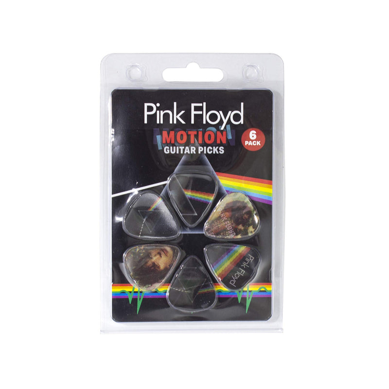 Perri's Leathers Ltd. LPM-PF2 - Motion Guitar Picks - Pink Floyd - Dark Side of the Moon - Official Licensed Product - 6 Pack - MADE in CANADA.