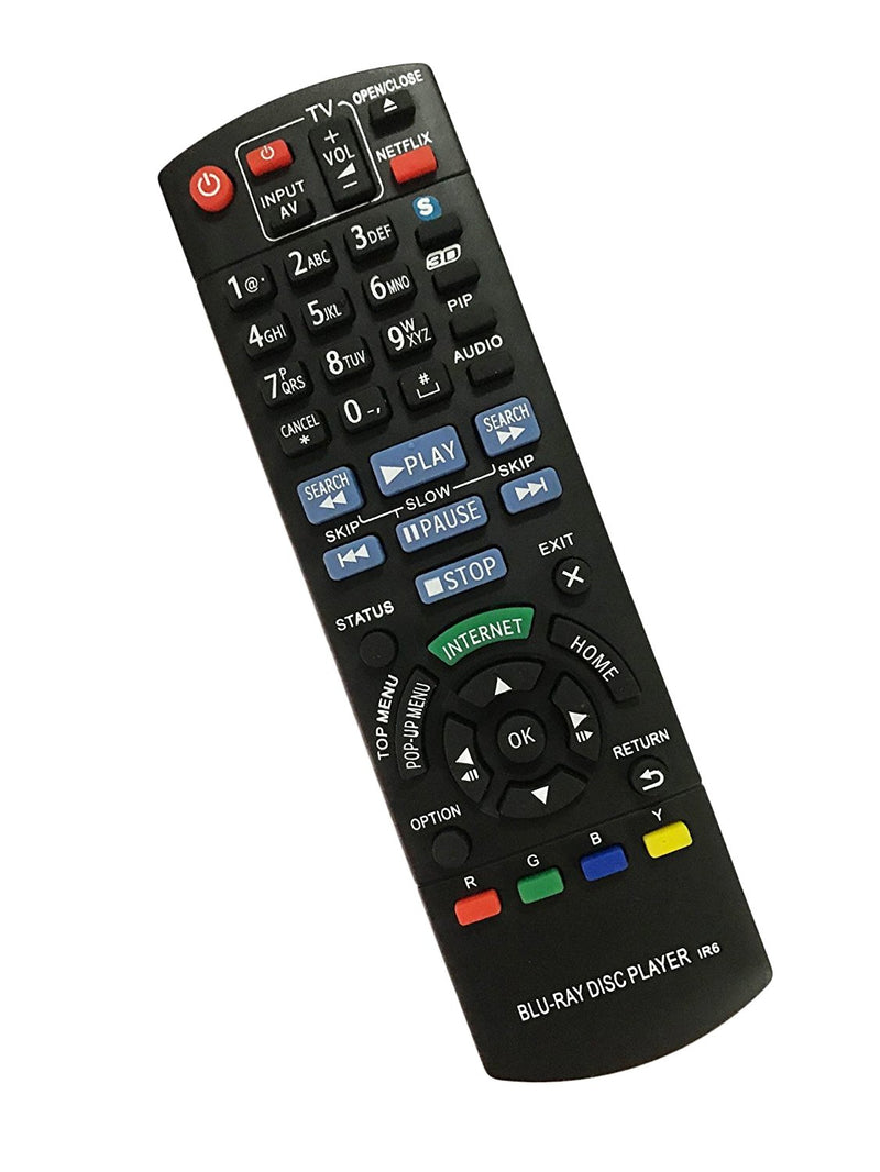 Replacement Remote Controller use for DMP-BDT220 DMP-BBT01 DMP-BDT220CP DMP-BDT220P Panasonic Blu-Ray Disc Player