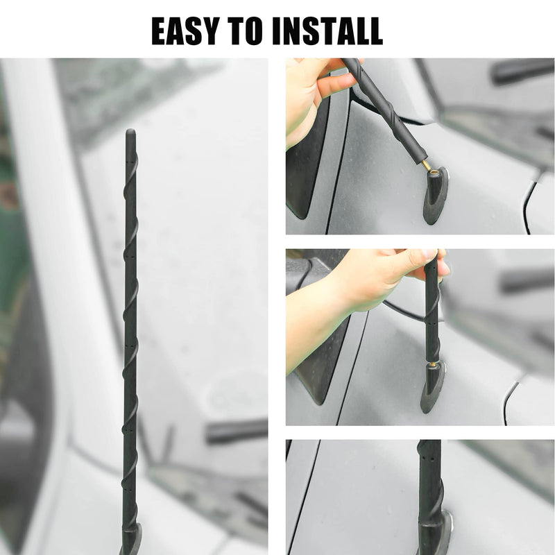 [AUSTRALIA] - KSaAuto 16 Inch Antenna for Toyota Tundra 2000-2022 Toyota Tacoma 1995-2015, Toyota Fj Cruiser 2007-2015, Stubby Car Truck Antenna Toyota Tundra Tacoma Accessories 