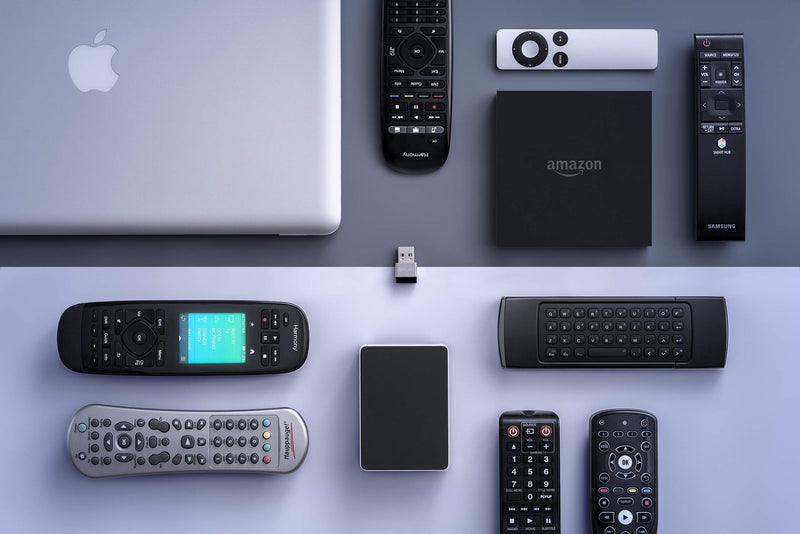 FLIRC USB Universal Remote Control Receiver Silver and black