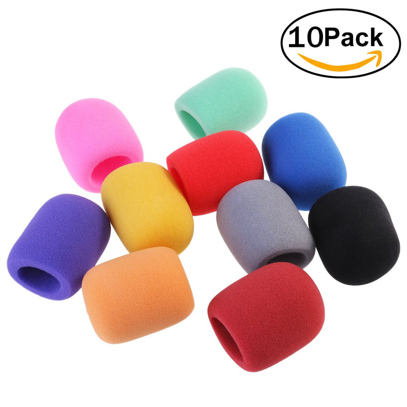 [AUSTRALIA] - NUOLUX Mic Foam Cover Foam Windscreen Microphone Windscreens Covers-10 Colors 