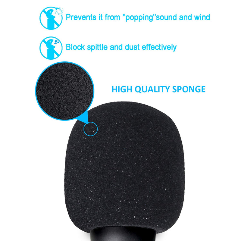 SM58 Mic Stand with Pop Filter - Microphone Boom Arm Stand with Windscreen Foam Cover for Shure SM58S SM58-LC Dynamic Vocal Microphone by YOUSHARES