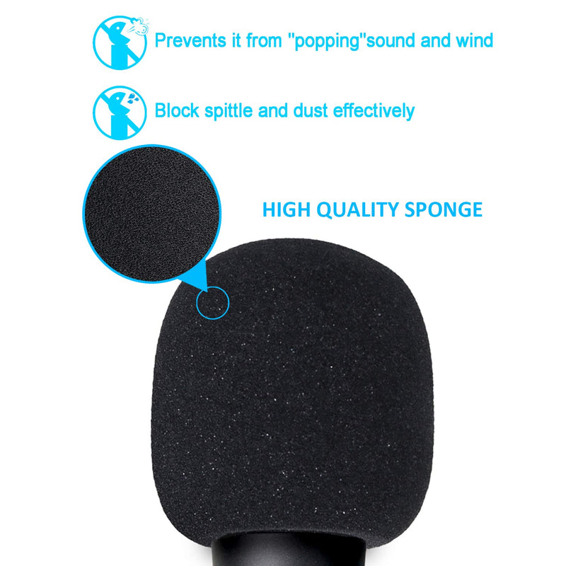 [AUSTRALIA] - SM58 Mic Stand with Windscreen - Microphone Boom Arm Stand with Foam Cover Pop Filter for Shure SM58S SM58-LC Dynamic Vocal Microphone by YOUSHARES 