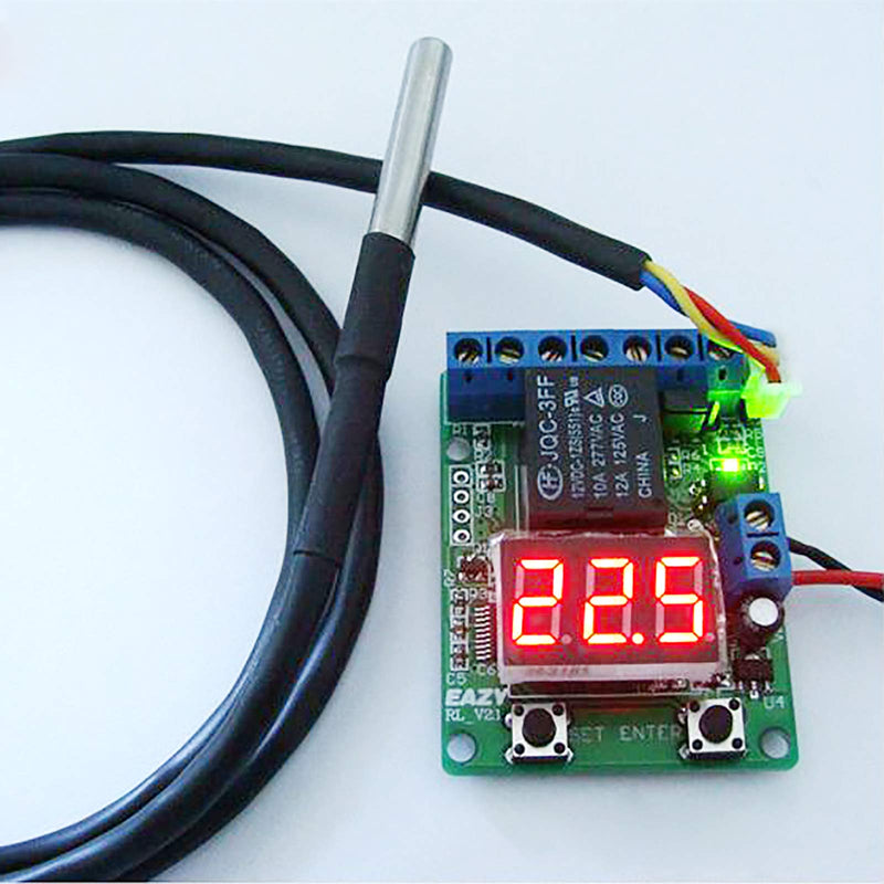 Gikfun DS18B20 Temperature Sensor Waterproof Digital Thermal Probe Sensor for Arduino (Pack of 5pcs) EK1083