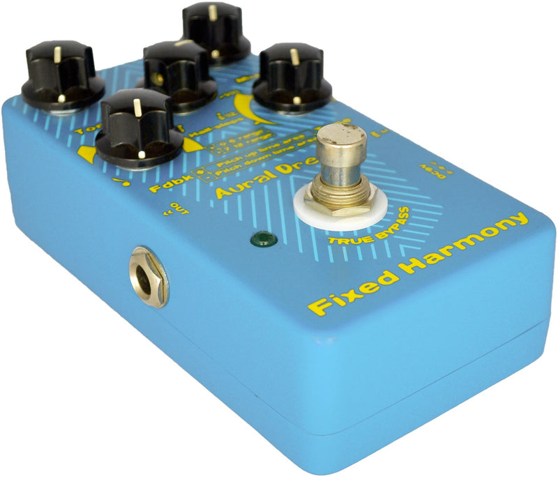 [AUSTRALIA] - Yanluo Aural Dream Fixed Harmony Guitar Pedal includes Delay Harmony and Shifting 24 semitones for Cascaded harmony of the fixed scale difference,True Bypass. 