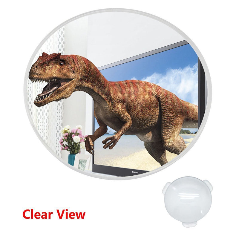 Biconvex Lens Set, Pop-Tech Glass Lens Bi-Convex 34mm Diameter 45mm Focal Length Lens for DIY Google Cardboard VR