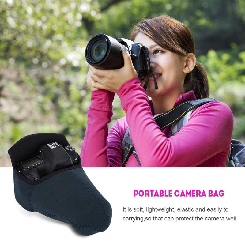 Niiyen Camera Liner Bag, Large Waterproof SLR Camera Liner Bag, Waterproof Soft Protection Liner Case Bag Sleeve Pouch for SLR DSLR Camera