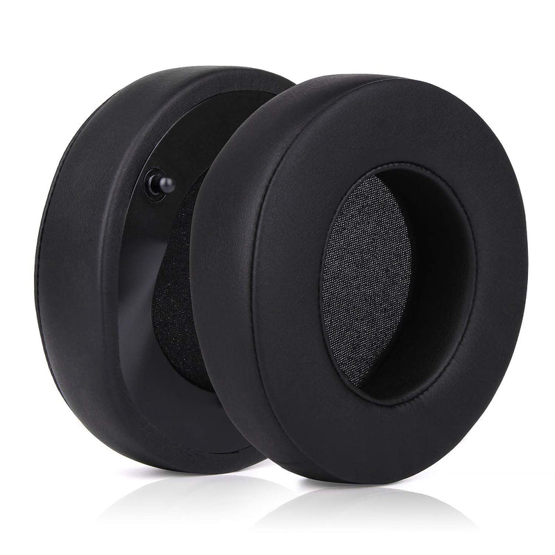 [AUSTRALIA] - ManO'War Earpads, JARMOR Replacement Memory Foam Ear Cushion Kit Pad Cover for Razer Razer ManO'War Headphone ONLY (Black) Black 