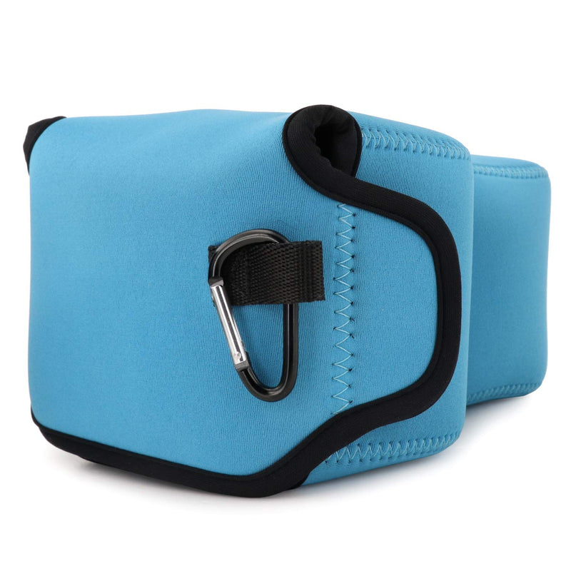 [AUSTRALIA] - MegaGear MG1637 Ultra Light Neoprene Camera Case Compatible with Nikon COOLPIX P1000 - Blue 