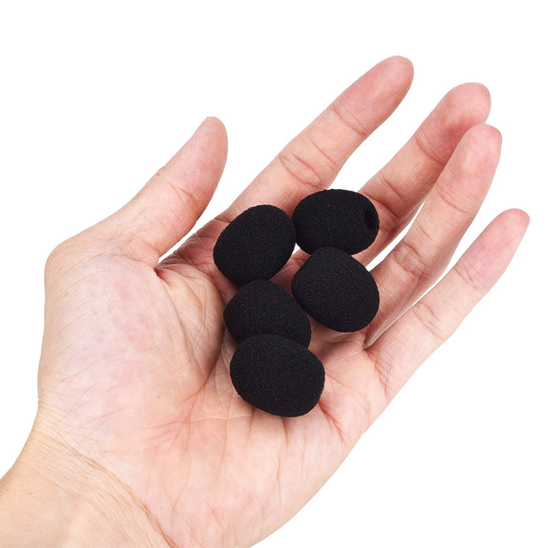 [AUSTRALIA] - eBoot Lapel Headset Microphone Windscreens, Foam Microphone Covers, Mini Size, 15 Pack 