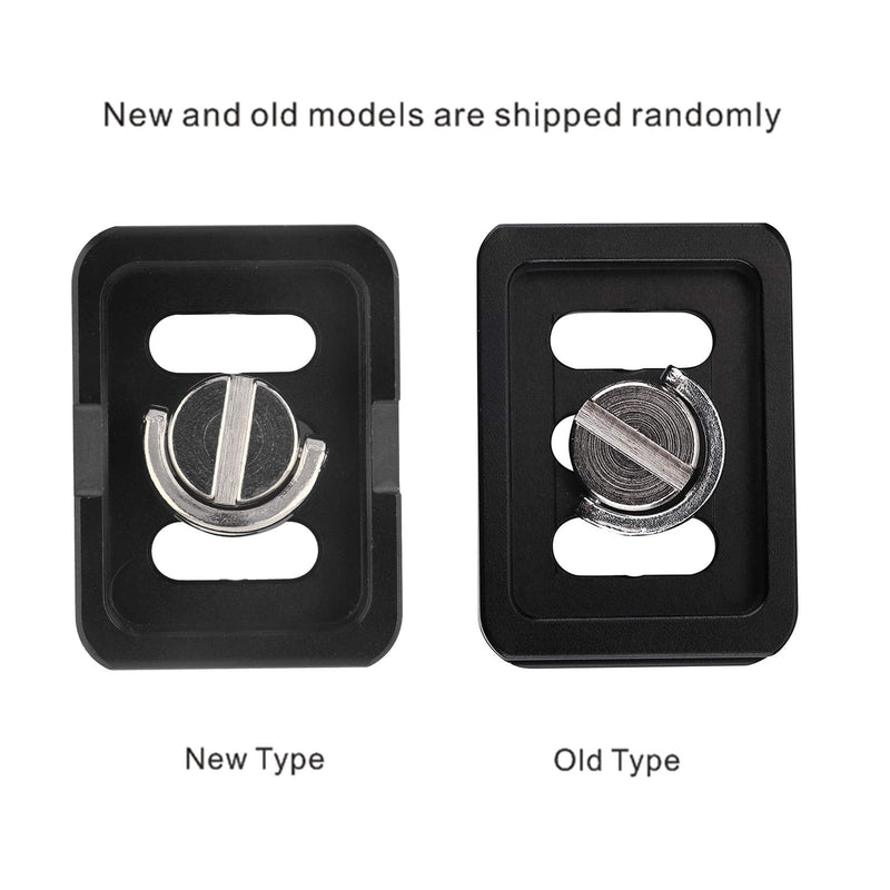 [AUSTRALIA] - Quick Release Clamp Adapter, Mini Portable Aluminium Alloy Quick Release Plate Camera Mount Tackle Photography Accessory for SIRUI TY-C10 T005 / T-025 Ball Head 