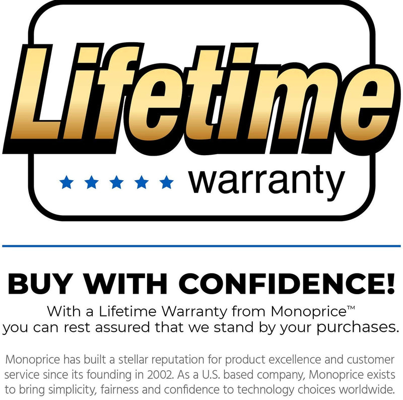 Monoprice - 113361 Select Series DisplayPort 1.2 Cable, 10ft Black