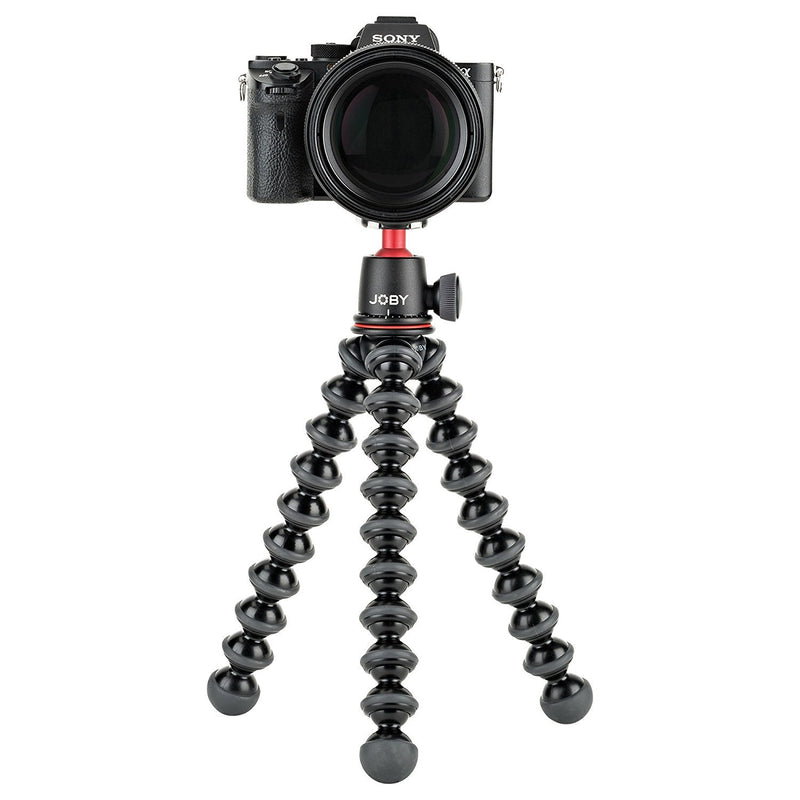 Joby GorillaPod 3K Flexible Mini-Tripod with Ball Head Kit, with A Bonus ZAYKiR Phone Adapter