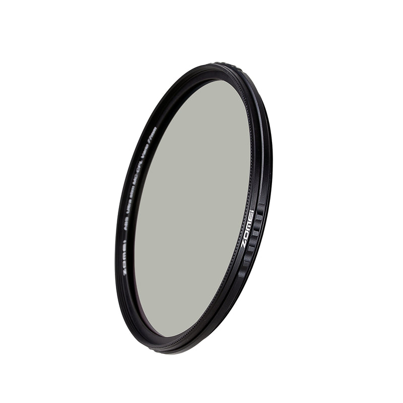 unbrand ZOMEI ABS Slim Adjustable Filtro Neutral Density ND2-400 Filter for DSLR Camera Lens No X Pattern in The Middle of The Picture 52ABS ND