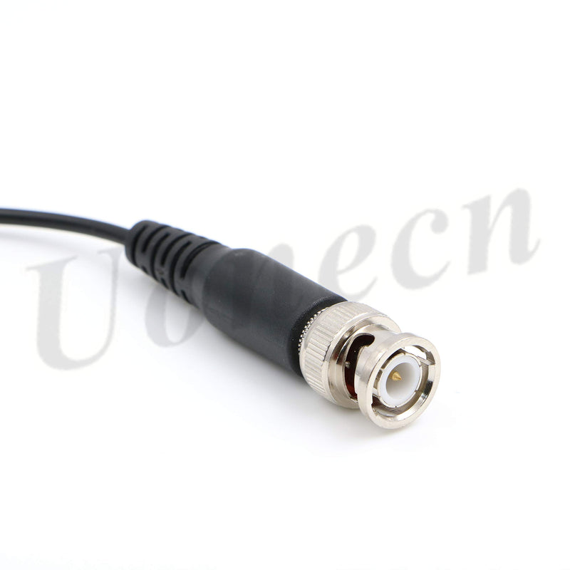 Uonecn Red Epic Scarlet Camera Cable Flexible Thin 4 Pin Male to BNC Plug Timecode Audio Cable