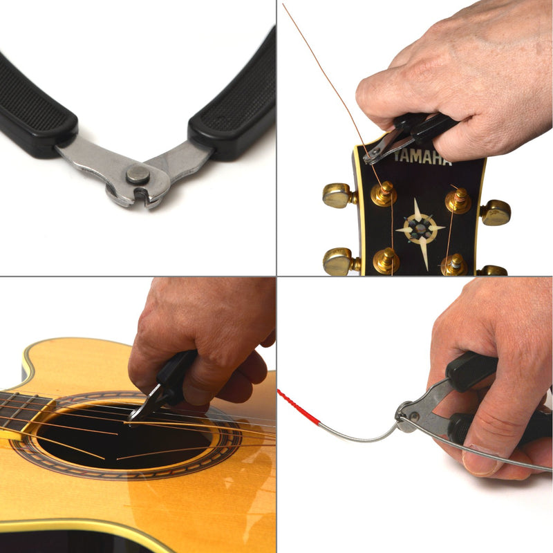 Elagon UK (GSW) Guitar String Winder and Cutter/String Pin Puller All-In-One for Quick String Replacement. For Electric Guitars, Acoustic Guitars, etc. Easy to Use and Effective.