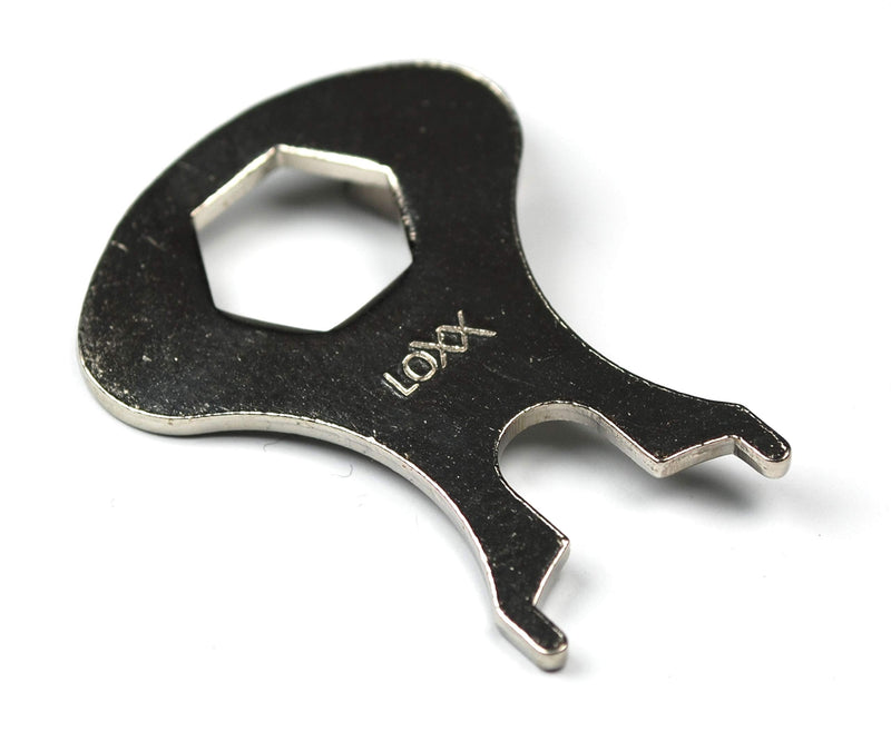 Loxx EG/B Instrument Strap Lock - Antique Brass