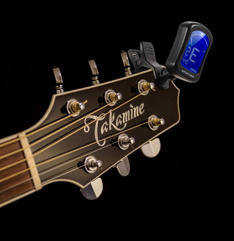 Guitar Tuner,Tuner, Guitar Tuner Clip On for Guitar, Ukulele, Violin, Viola, Bass, Chromatic Tuning Modes, 360 Degree Rotating, Fast & Accurate