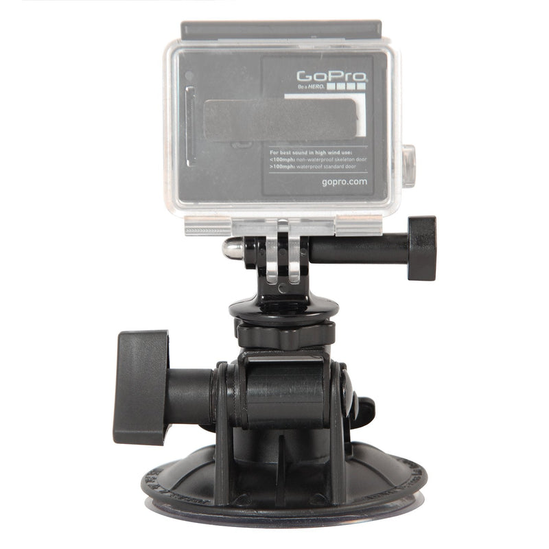 Delkin Devices Fat Gecko Stealth Suction Camera Mount with GoPro Adapter (DDMNT-SLTH-GP)