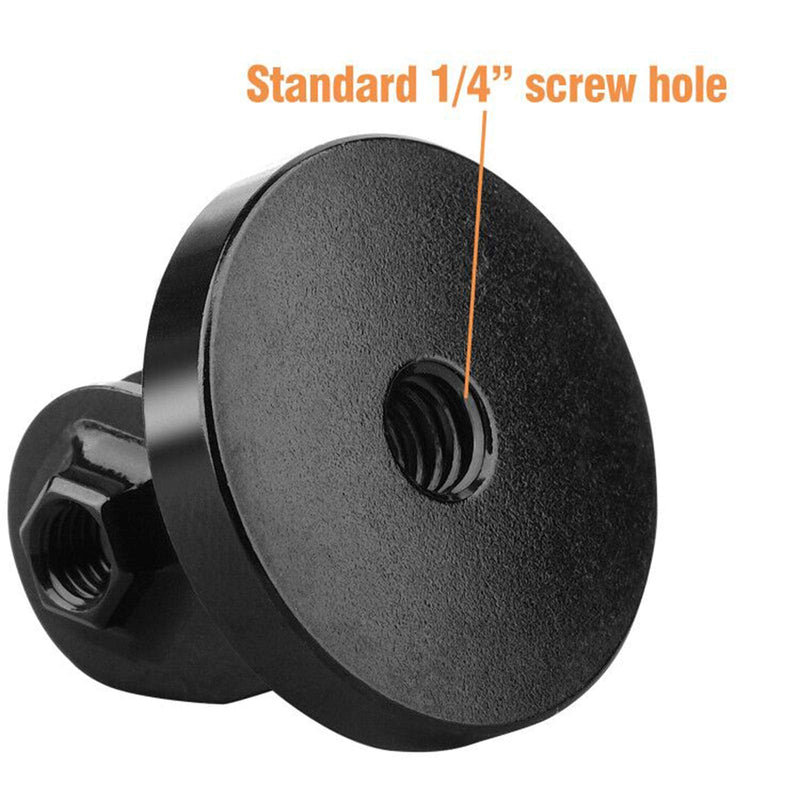 1/4 Tripod Adapter Compatible with Gopro,ChromLives Aluminum Camera 1/4-20 Tripod Mount Adapter Compatible with Gopro Hero 8, 7, 6, 5, 4, 3+, 3, 2, 1, DJI OSMO Action and More (1 Pack) 1 pack