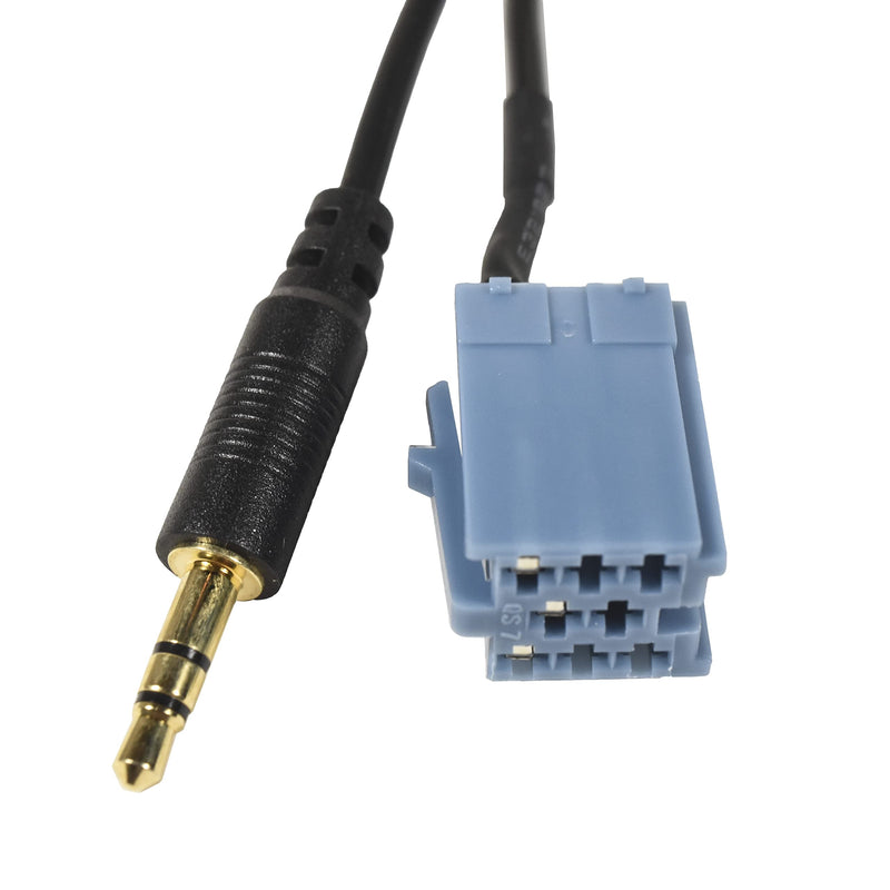 [AUSTRALIA] - HQRP Audio Cable 8-pin ISO to 3.5MM fits Porsche 1999-2002 Becker Traffic Pro/CDR-22 / CR-220 / CDR-220 / Monza 