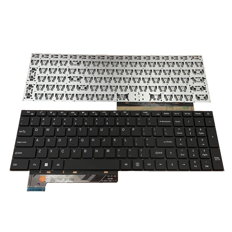 Siakoocty Laptop Replacement US Layout Keyboard for Gateway GWNR71517 GWNR71517-BL GWNR71517-BK YXT-91-55