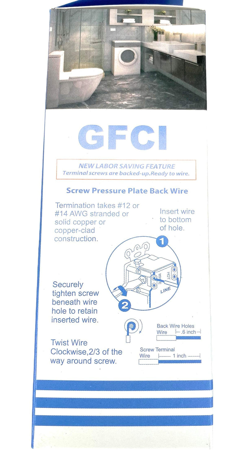 GFCI 20 AMP OUTLET 4 PACK