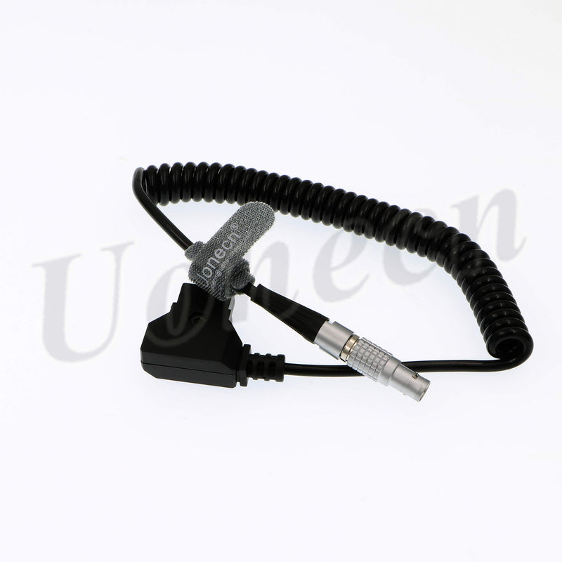 Uonecn Anton Bauer Teradek Bond Power Cable Dtap to 0B 2 pin Plug Spring Cable Spring cable straight 2 pin male to Dtap