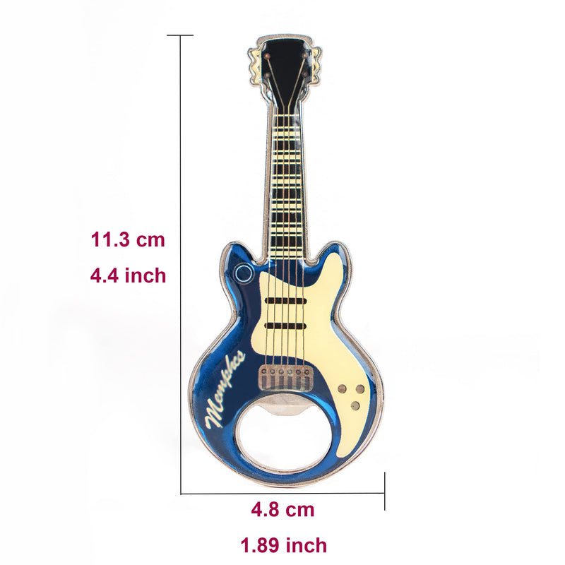 [AUSTRALIA] - LanHong 2 Piece/Set Guitar Bottle Opener Beer Bottle Openers Guitar Shaped Bottle Opener Kitchen Gadgets for Drinkers Music Guitar Lover 