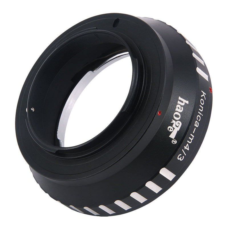 Haoge Manual Lens Mount Adapter for Konica AR Mount Lens to Olympus and Panasonic Micro Four Thirds MFT M4/3 M43 Mount Camera