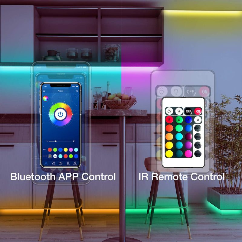 [AUSTRALIA] - Daybetter SMD 5050 App Control Bluetooth Led Strip Lights- 50ft 