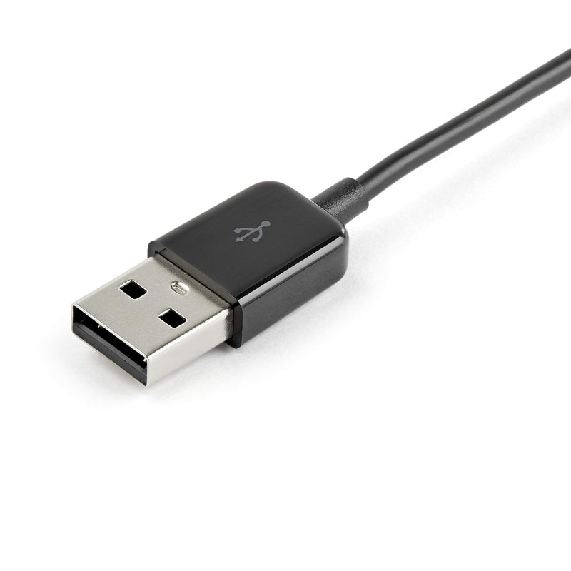 StarTech.com 3ft (1m) HDMI to Mini DisplayPort Cable 4K 30Hz - Active HDMI to mDP Adapter Converter Cable with Audio - USB Powered - Mac & Windows - Male to Male Video Adapter Cable (HD2MDPMM1M)