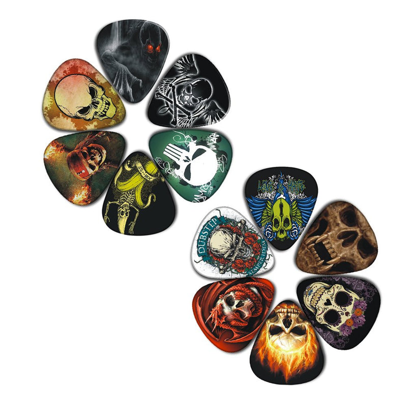 SOACH guitar picks musical instruments thickness 0.46mm plectrum two sides colors 10-pack