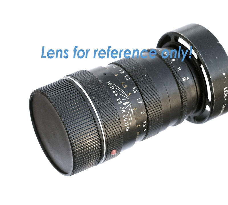 (3 Packs) Fotasy Rear Lens Cover Cap for Leica M Lens, Leica M Lens Rear Cap, Leica M Lens Rear Cover, Leica M End Cap, fits Leica-M LM Mount Lense