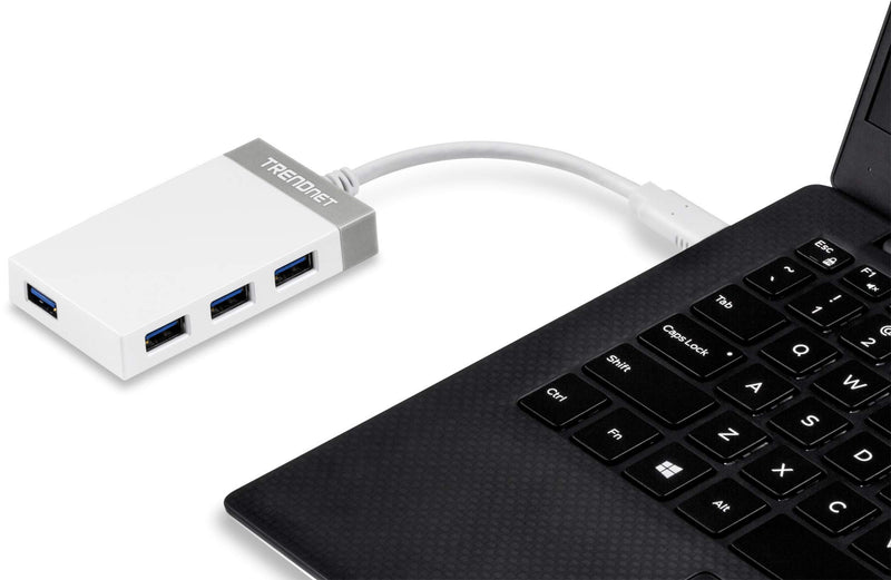 TRENDnet 4-Port USB-C Ultra-Mini Hub, TUC-H4E