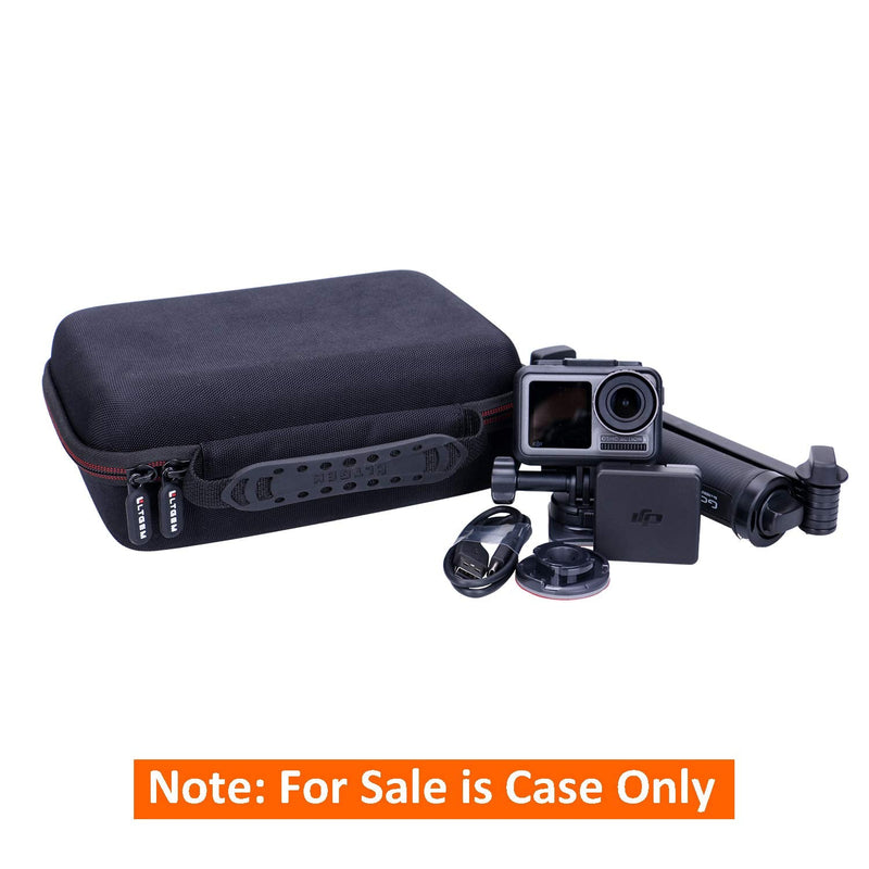 LTGEM EVA Hard Case for GoPro Hero Series or DJI Osmo Action / Action 2 Dual-Screen Cameraï¼ˆRemovable Innerï¼‰