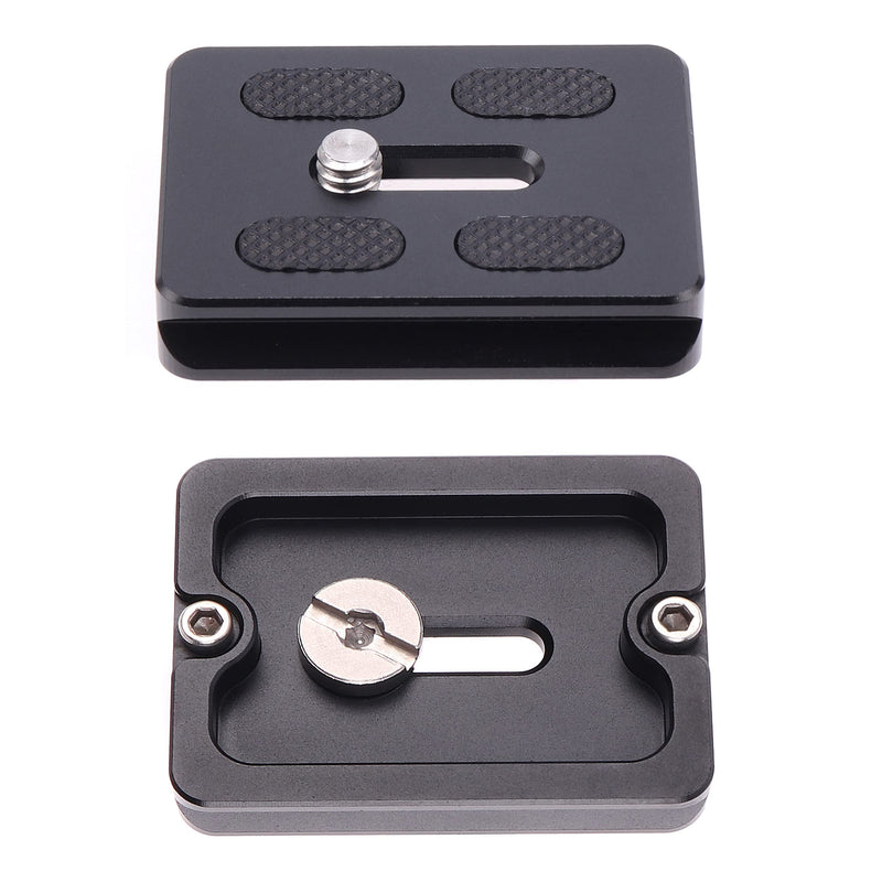 [AUSTRALIA] - Fotga PU50 Aluminum Quick Release Plate with 1/4" Screw Mount for Camera Tripod Ball Head,Compatible with Benro Arca Swiss Style PU50 (50mm) 