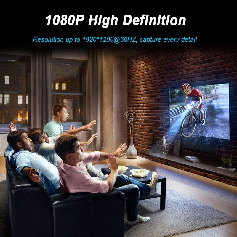 Mini DisplayPort to HDMI Cable, BENFEI Mini DP to HDMI 6 Feet Cable Compatible with MacBook Air/Pro, Microsoft Surface Pro/Dock, Monitor, Projector and More - Grey