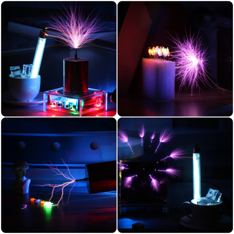 Joytech Tesla Coil Wireless Transmission Demonstration Tool Lamp Glow Tube Neon Light YS12