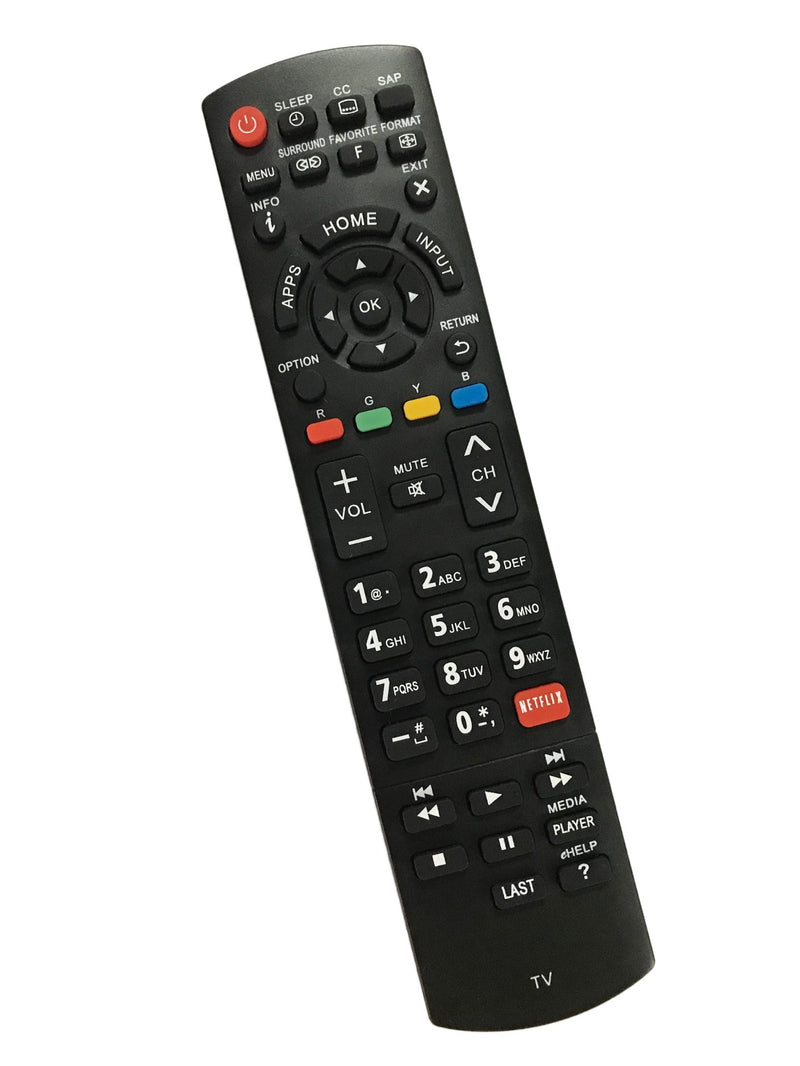 Replacement Remote Controller use for Many 2014 Panasonic LCD LED Smart TVs